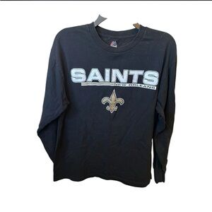 Saints New Orleans Men's Large Long Sleeve Tshirt